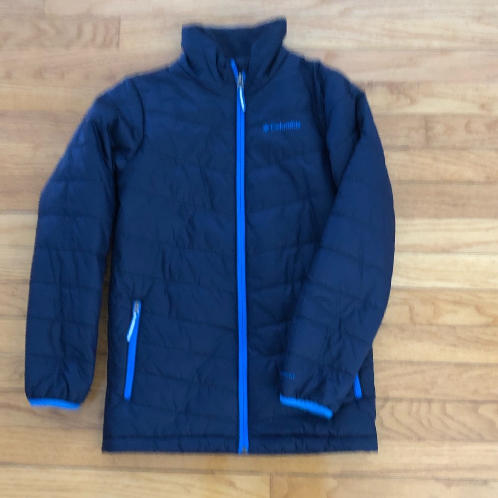 Columbia Omni Heat Jacket in Blue- Size Medium.